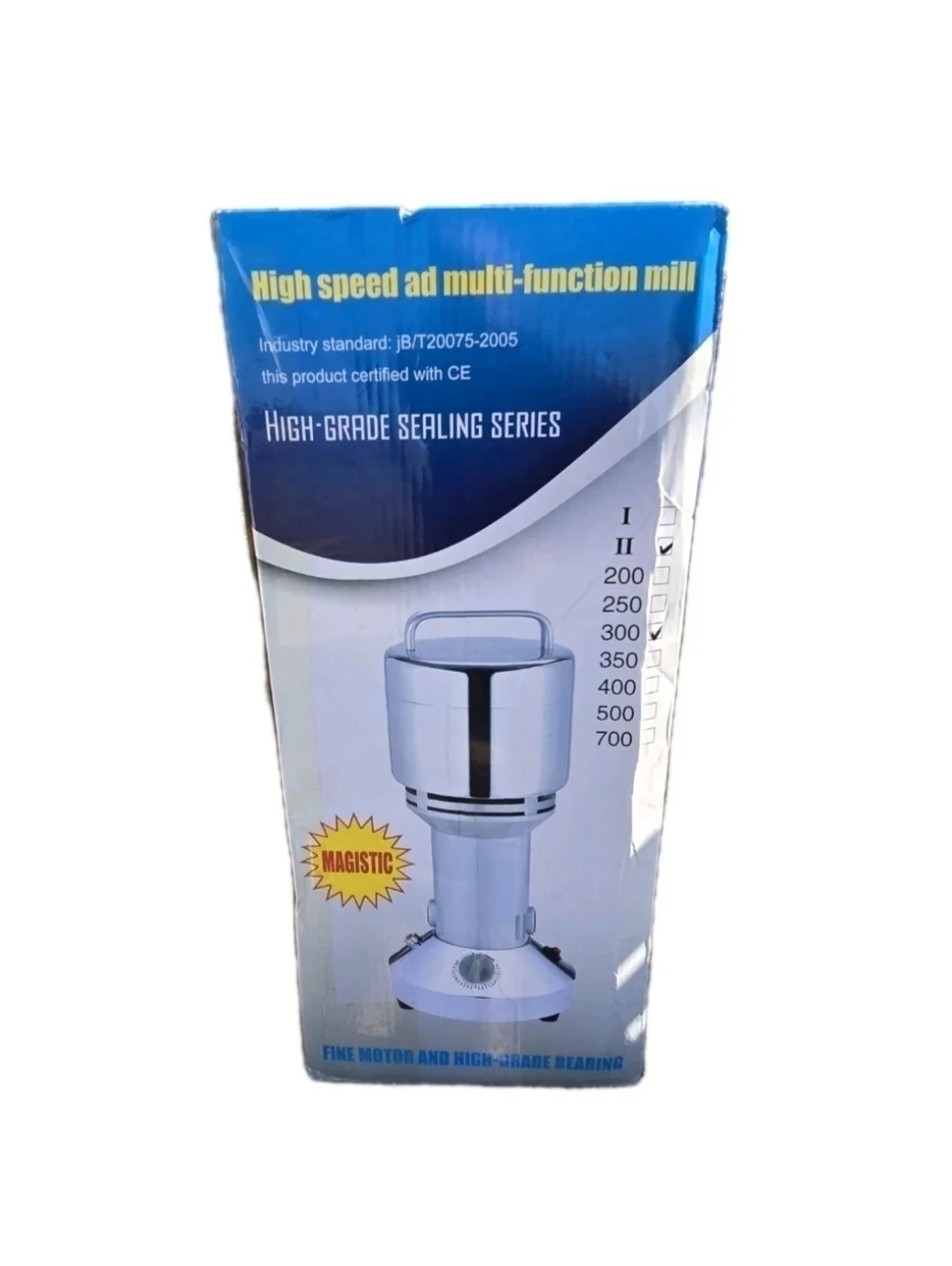 INSELY Grain Mill Grinder 300g High Speed Food Grain Mill Wheat Grinder Coffee